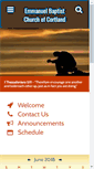 Mobile Screenshot of ebccortland.org